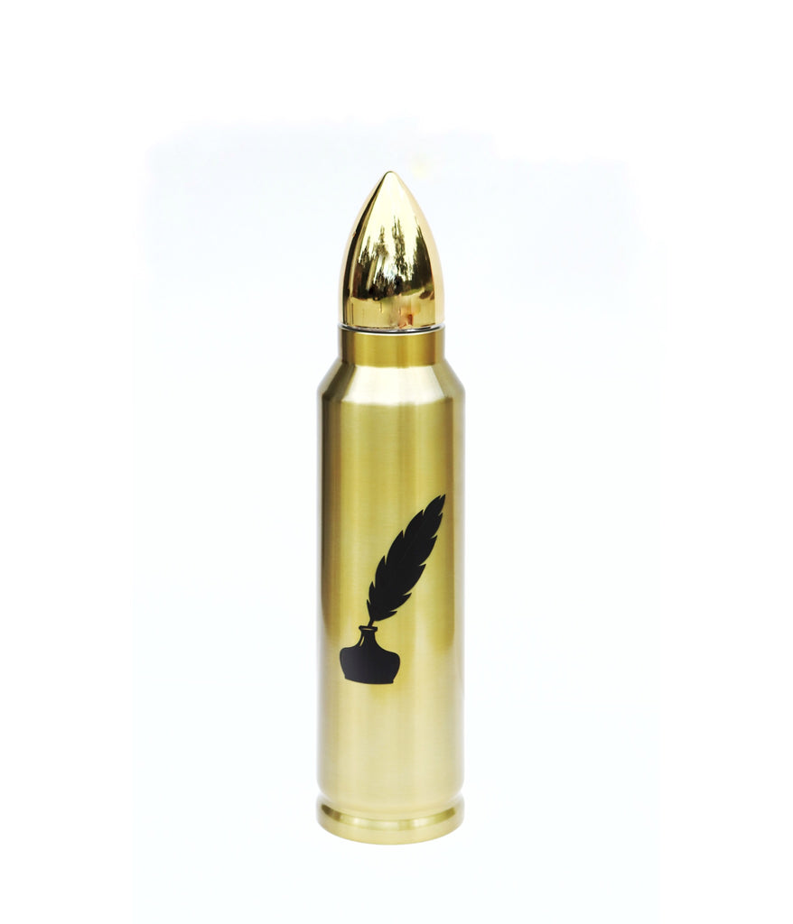 32 Ounce Bullet Thermos Gold or Silver