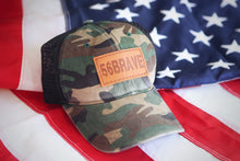 56 Brave Hat (Camo and Leather)